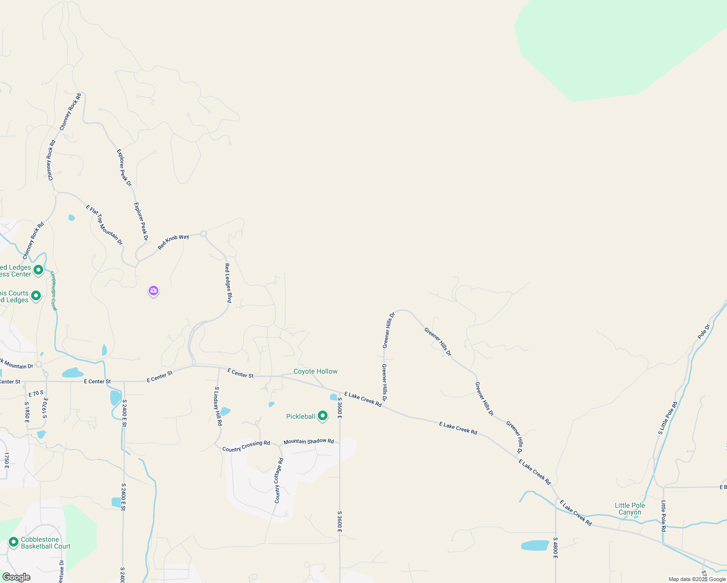 map of restaurants, bars, coffee shops, grocery stores, and more near 4075 Greener Hills Drive in Heber City
