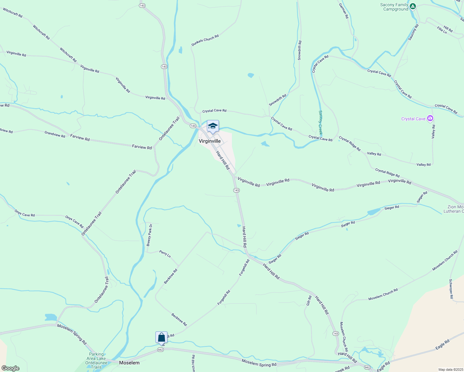 map of restaurants, bars, coffee shops, grocery stores, and more near 376 Hard Hill Road in Hamburg