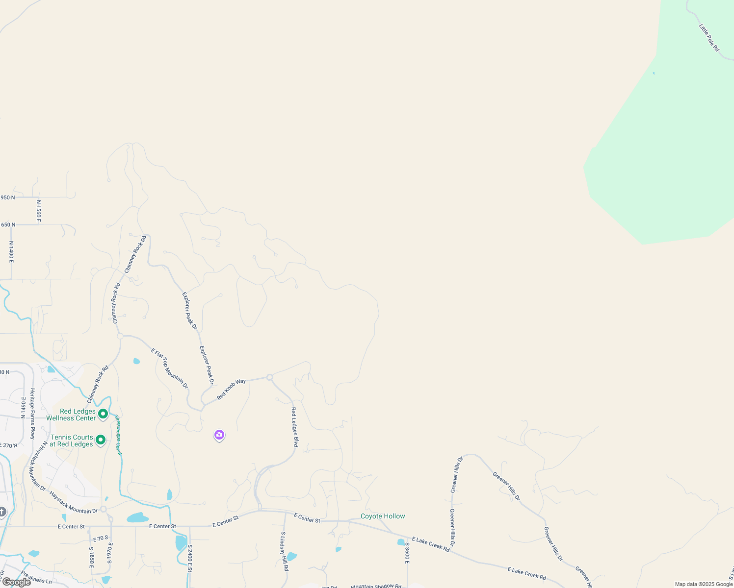 map of restaurants, bars, coffee shops, grocery stores, and more near 3386 East Boulder Top Loop in Heber City