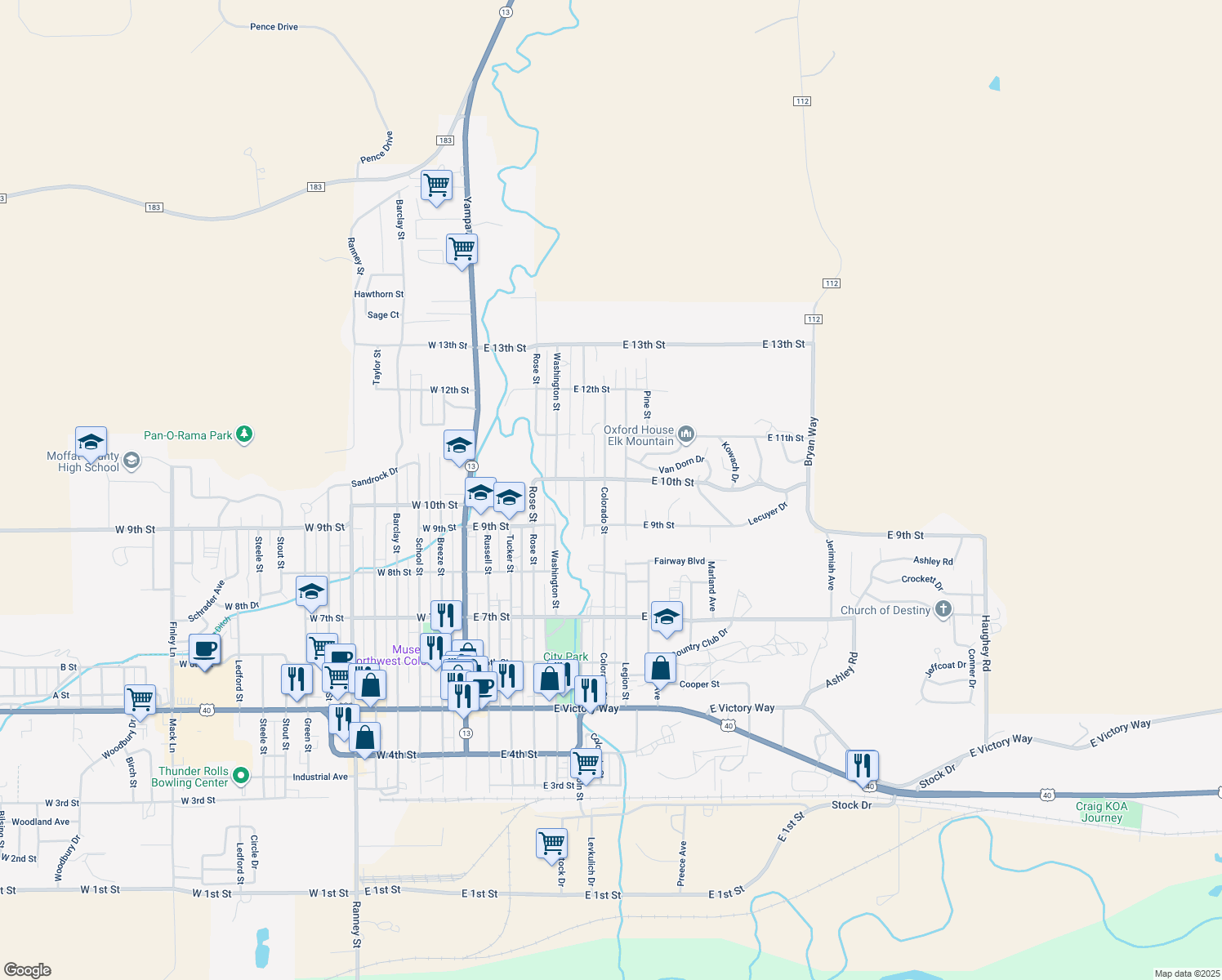 993 Colorado Street, Craig CO Walk Score