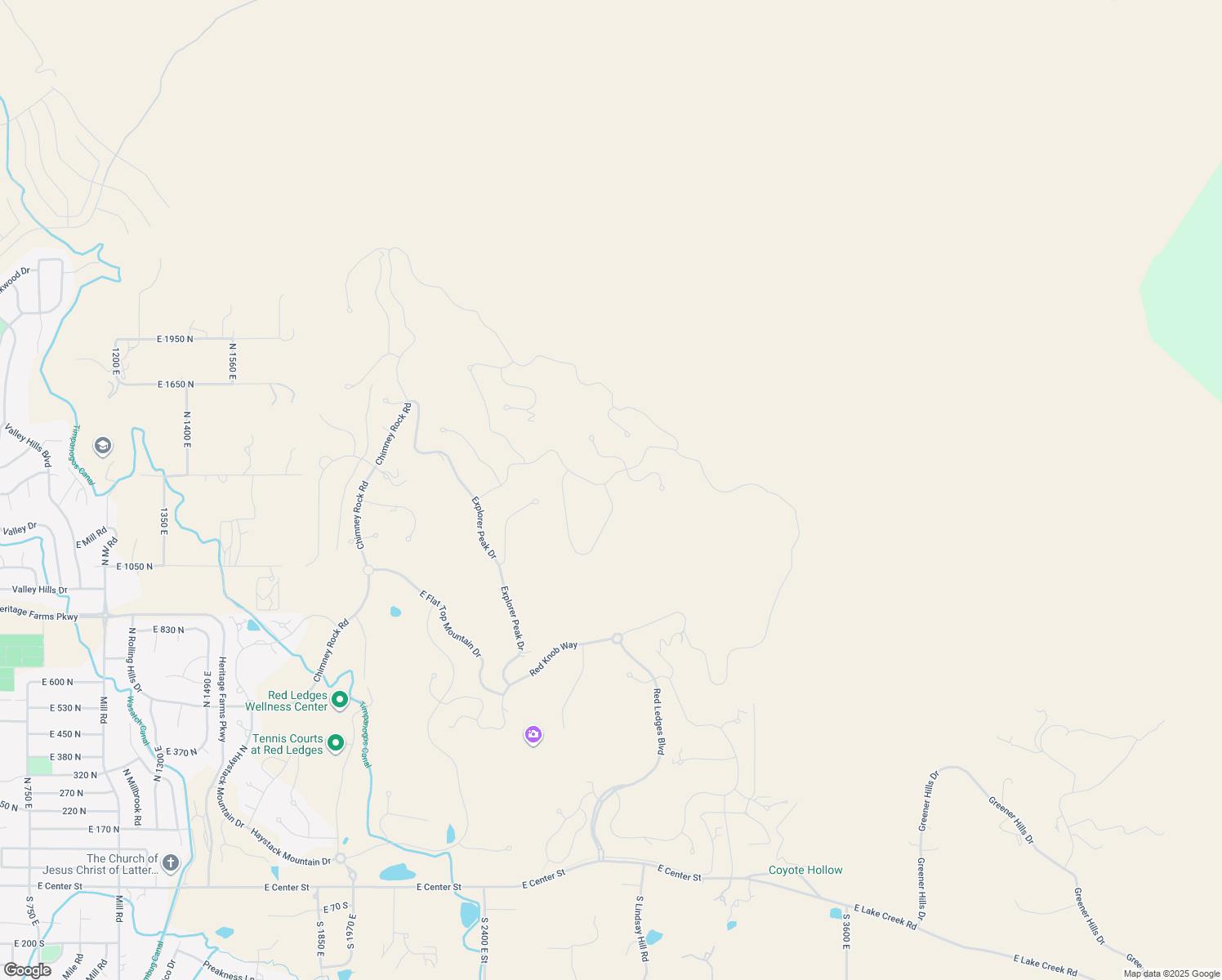 map of restaurants, bars, coffee shops, grocery stores, and more near 2978 East Boulder Top Loop in Heber City