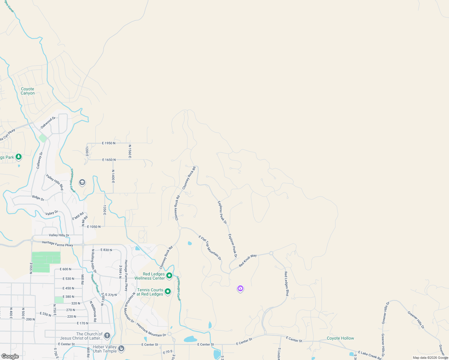 map of restaurants, bars, coffee shops, grocery stores, and more near 1465 A1 Peak Drive in Heber City