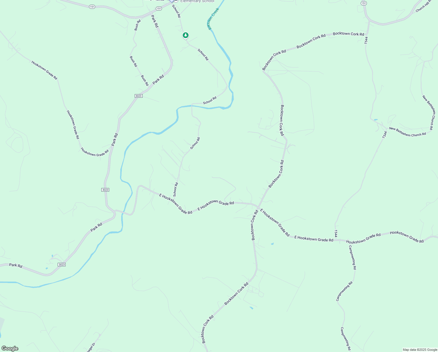 map of restaurants, bars, coffee shops, grocery stores, and more near 1319 East Hookstown Grade Road in Clinton