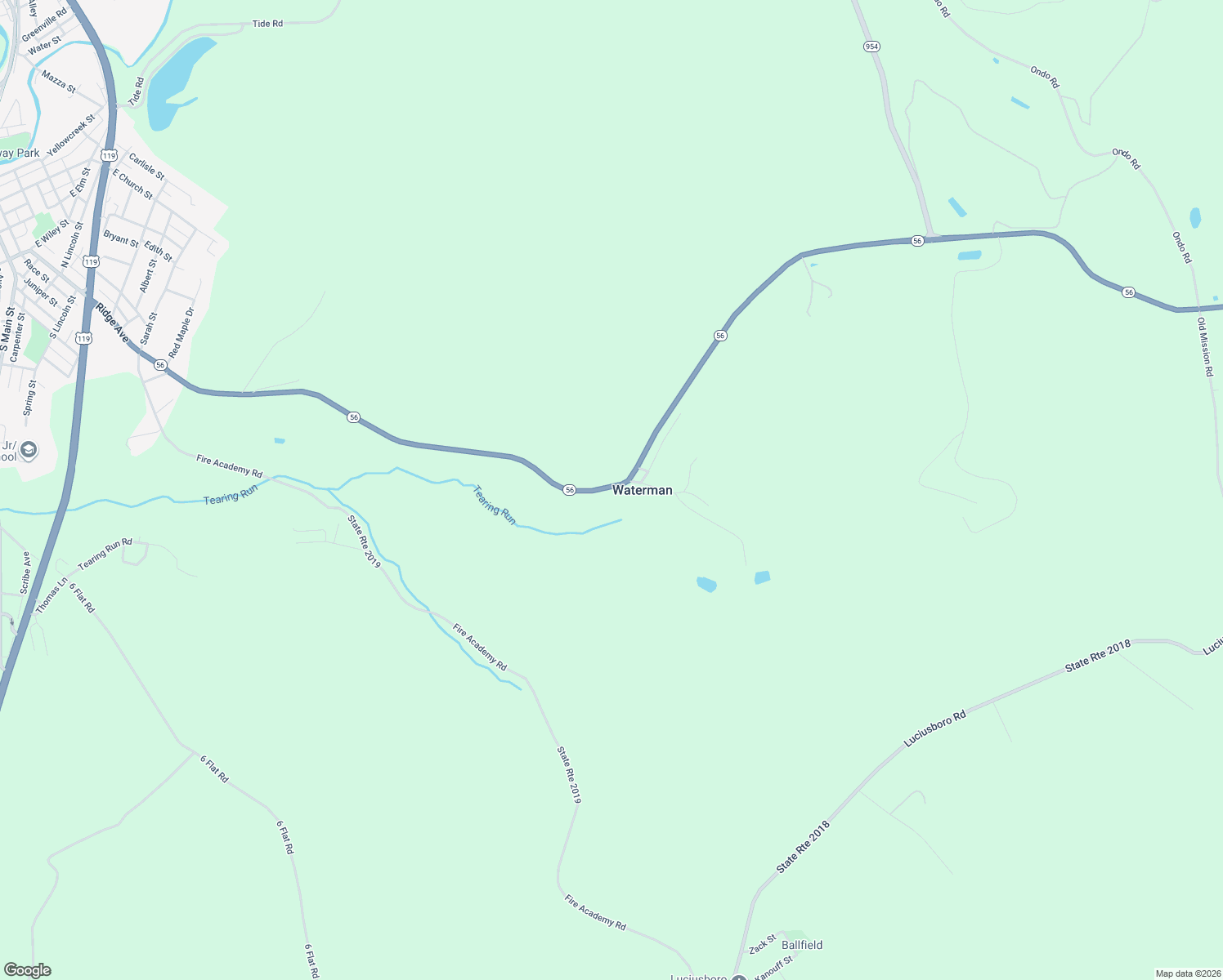 map of restaurants, bars, coffee shops, grocery stores, and more near 1618 Pennsylvania 56 in Homer City