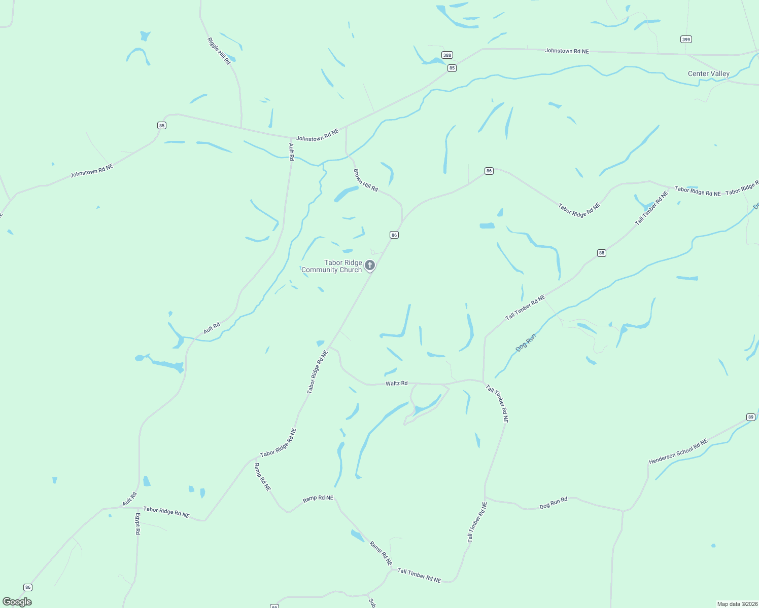 map of restaurants, bars, coffee shops, grocery stores, and more near 3351 Tabor Ridge Road Northeast in Mineral City