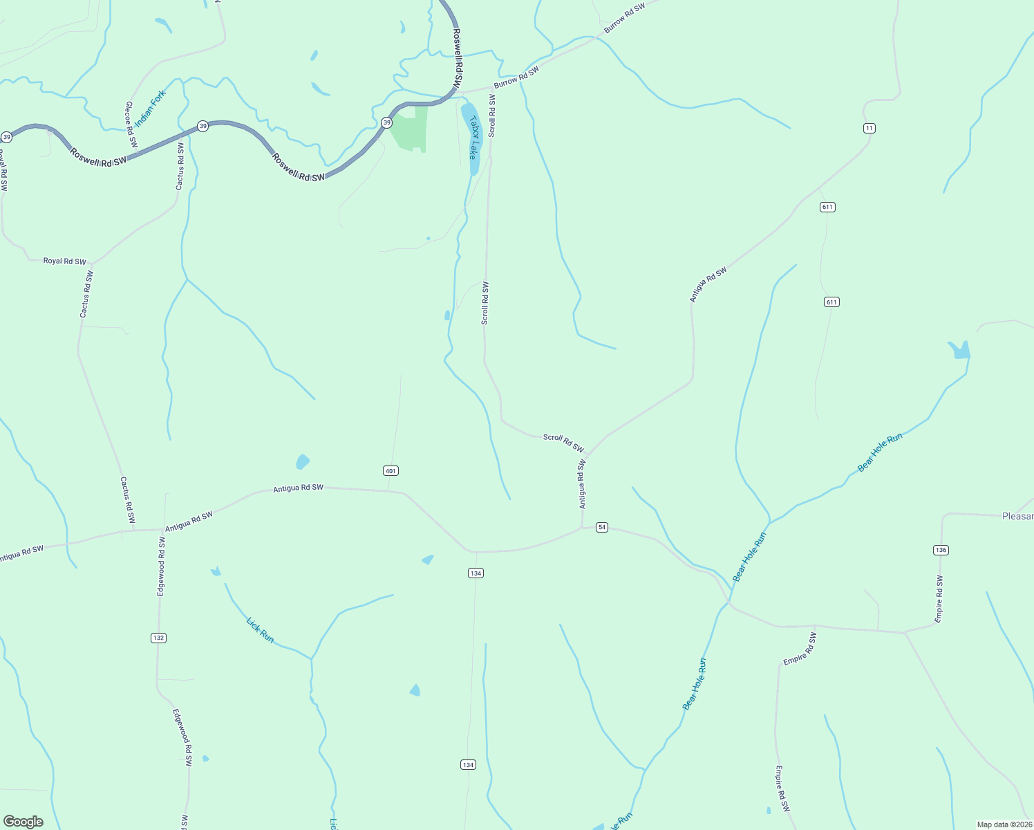 map of restaurants, bars, coffee shops, grocery stores, and more near 2210 Scroll Road Southwest in Carrollton