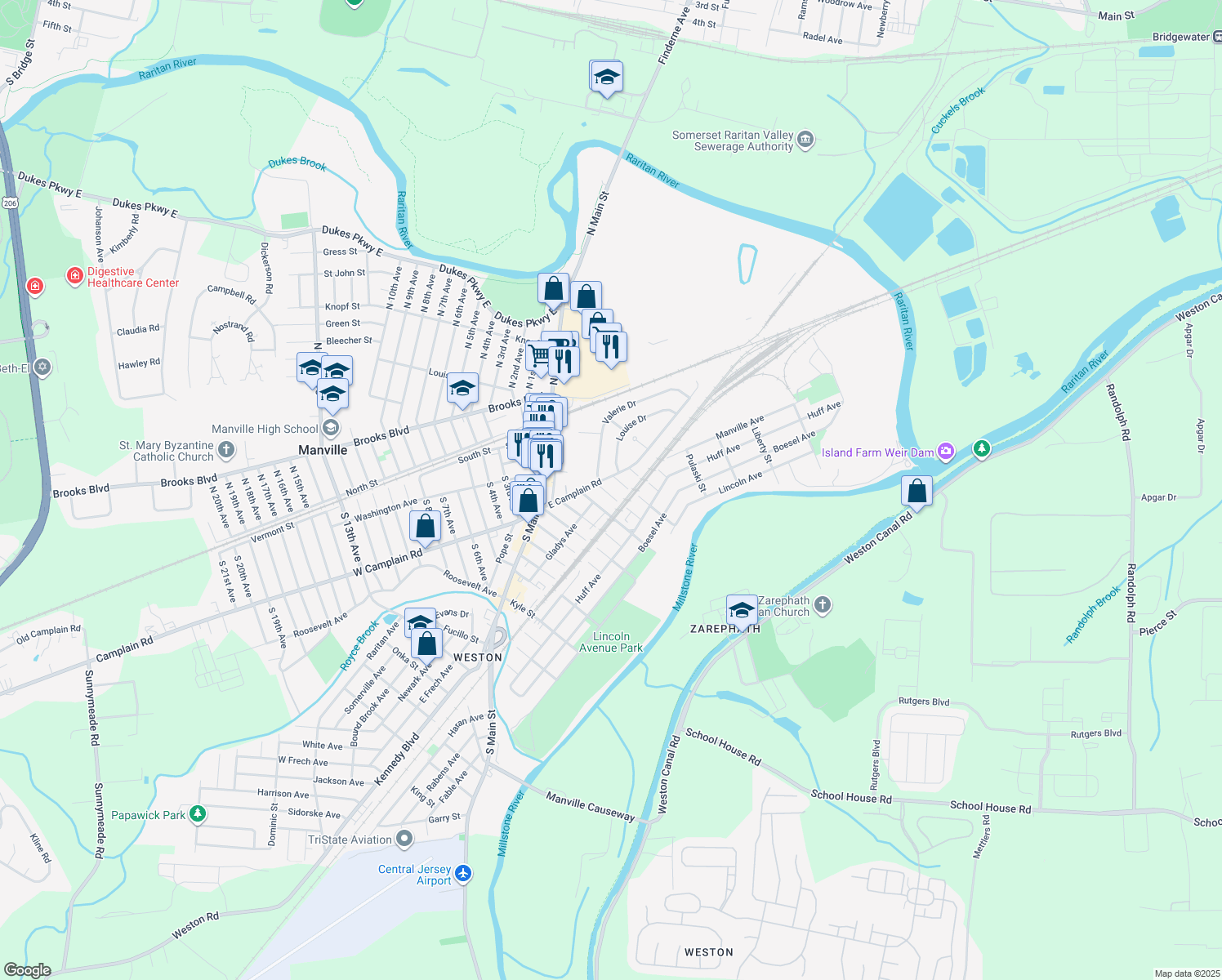 23 North Reading Street, Manville NJ Walk Score