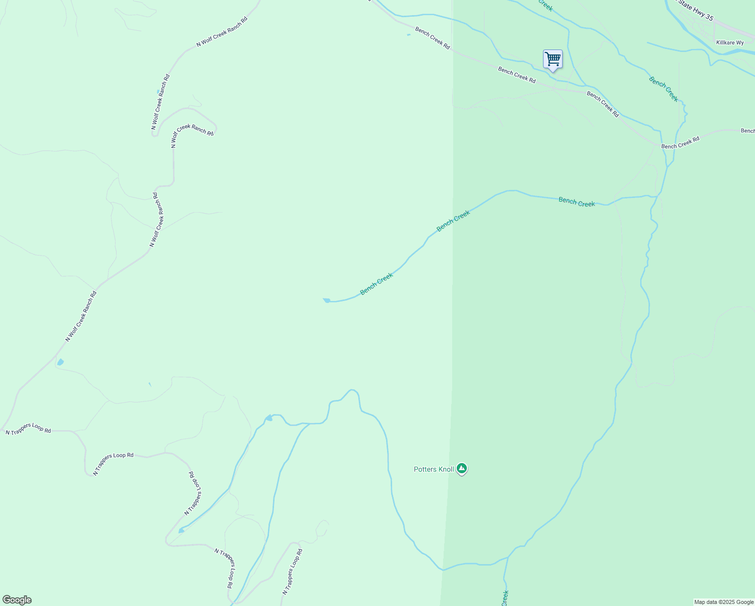 map of restaurants, bars, coffee shops, grocery stores, and more near East Silver Spur Circle in Heber City