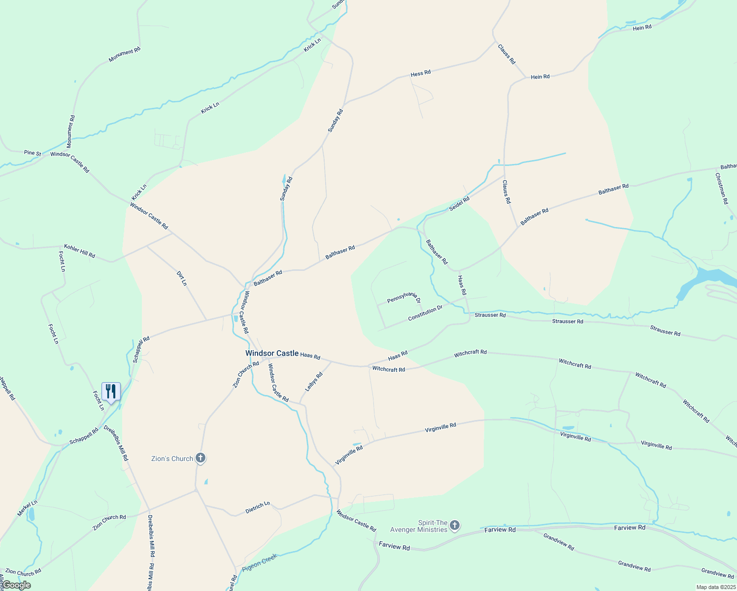 map of restaurants, bars, coffee shops, grocery stores, and more near 190 Independence Drive in Hamburg