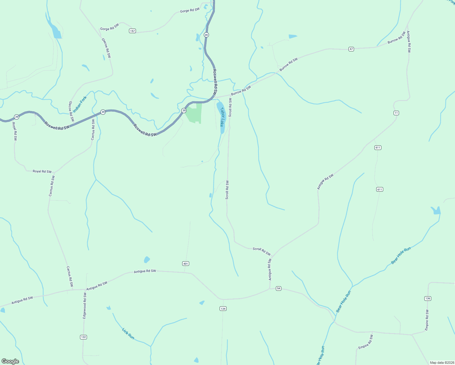 map of restaurants, bars, coffee shops, grocery stores, and more near 2070 Scroll Road Southwest in Carrollton