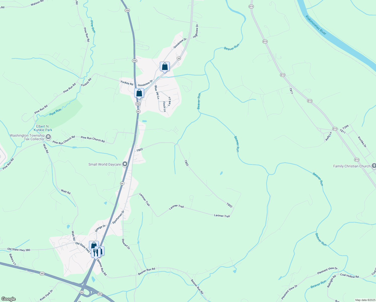 map of restaurants, bars, coffee shops, grocery stores, and more near 503 Larimer Trail in Apollo