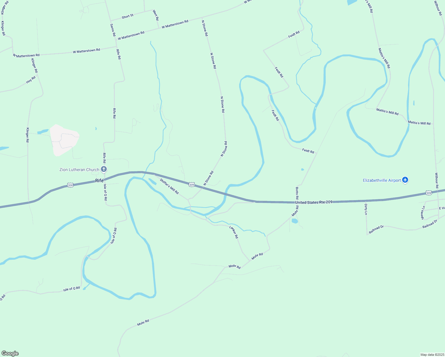 map of restaurants, bars, coffee shops, grocery stores, and more near 138 N Stone Rd in Millersburg