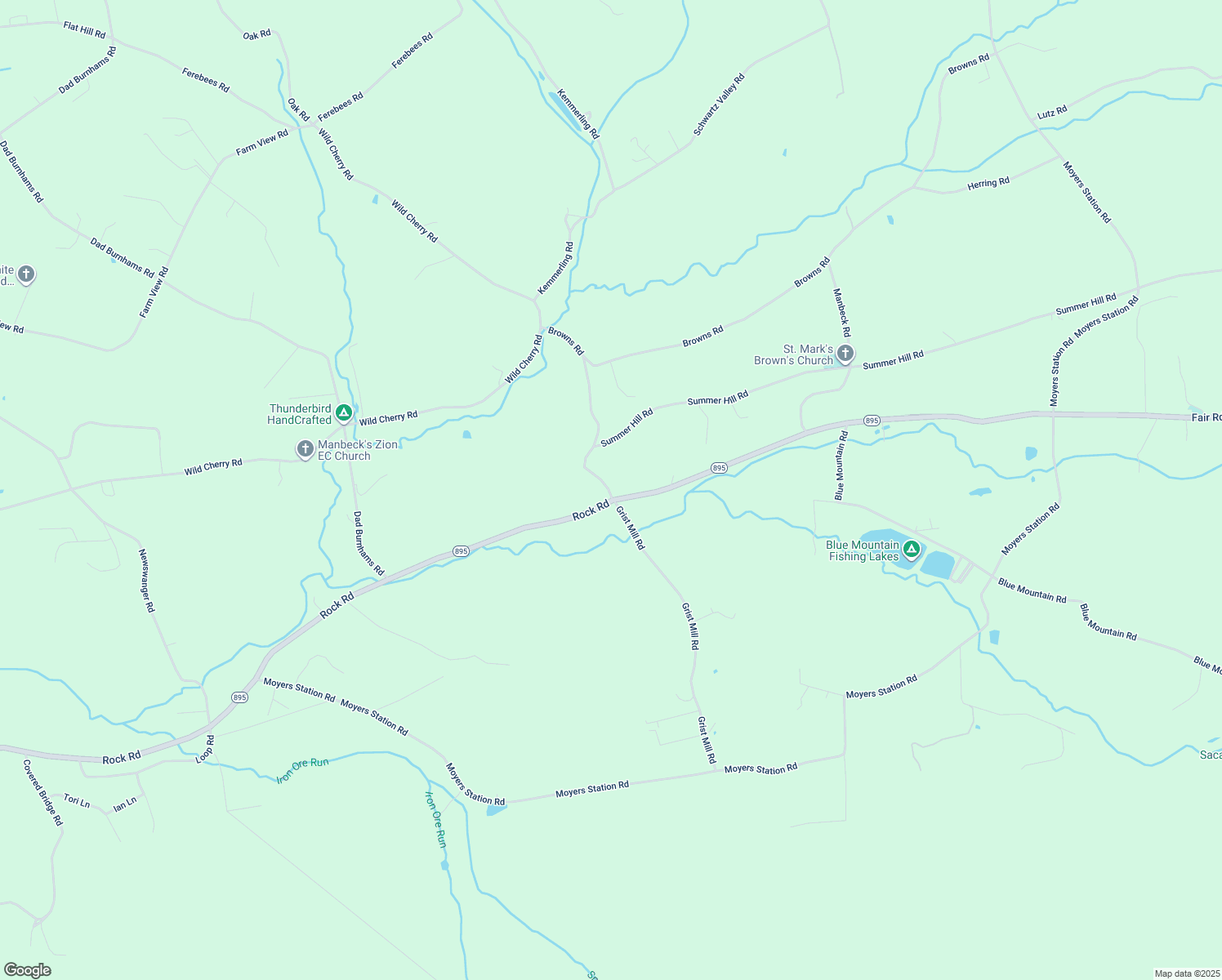 map of restaurants, bars, coffee shops, grocery stores, and more near 4 Hilltop Road in Schuylkill Haven