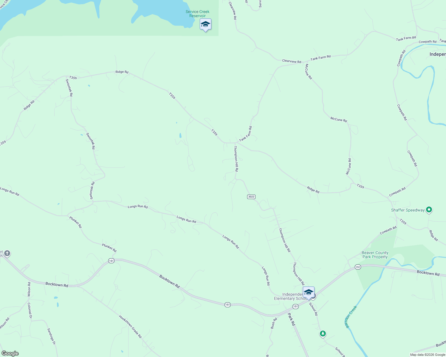 map of restaurants, bars, coffee shops, grocery stores, and more near 106 Rose Ln in Aliquippa