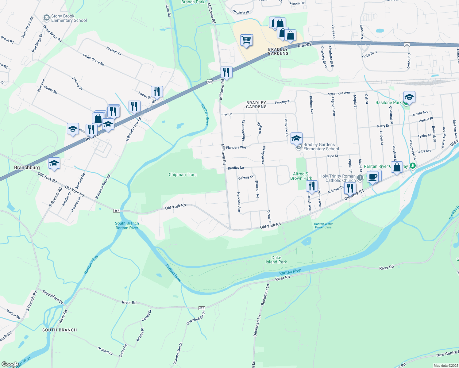 66 Milltown Road, Bridgewater NJ Walk Score