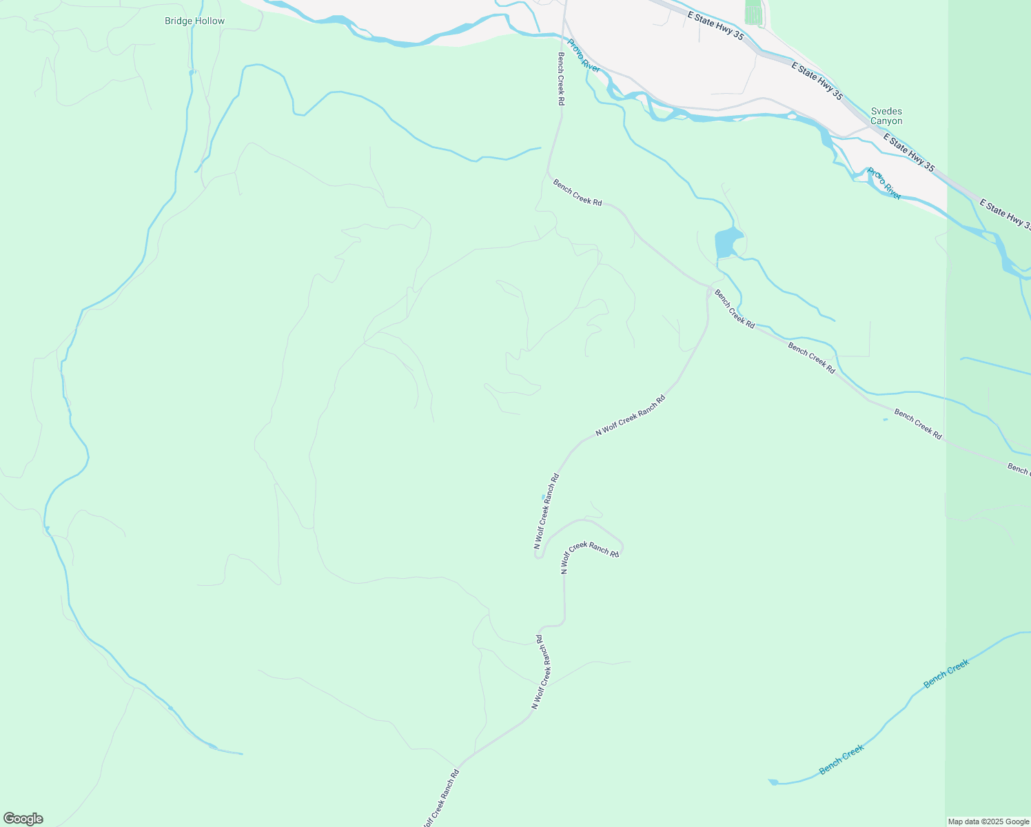 map of restaurants, bars, coffee shops, grocery stores, and more near 5071 South Woodland Way in Kamas
