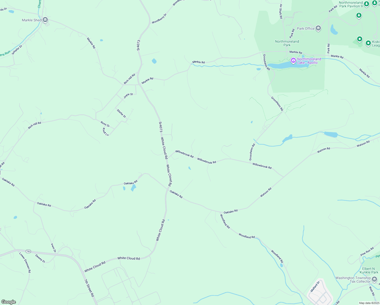 map of restaurants, bars, coffee shops, grocery stores, and more near 457 Willowbrook Rd in Apollo