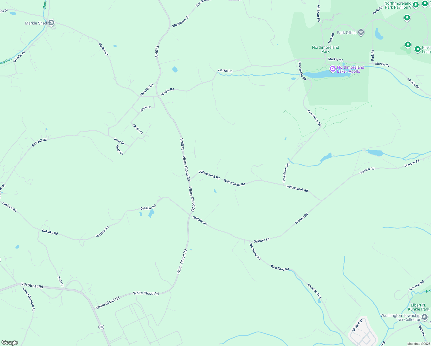 map of restaurants, bars, coffee shops, grocery stores, and more near 457 Willowbrook Rd in Apollo