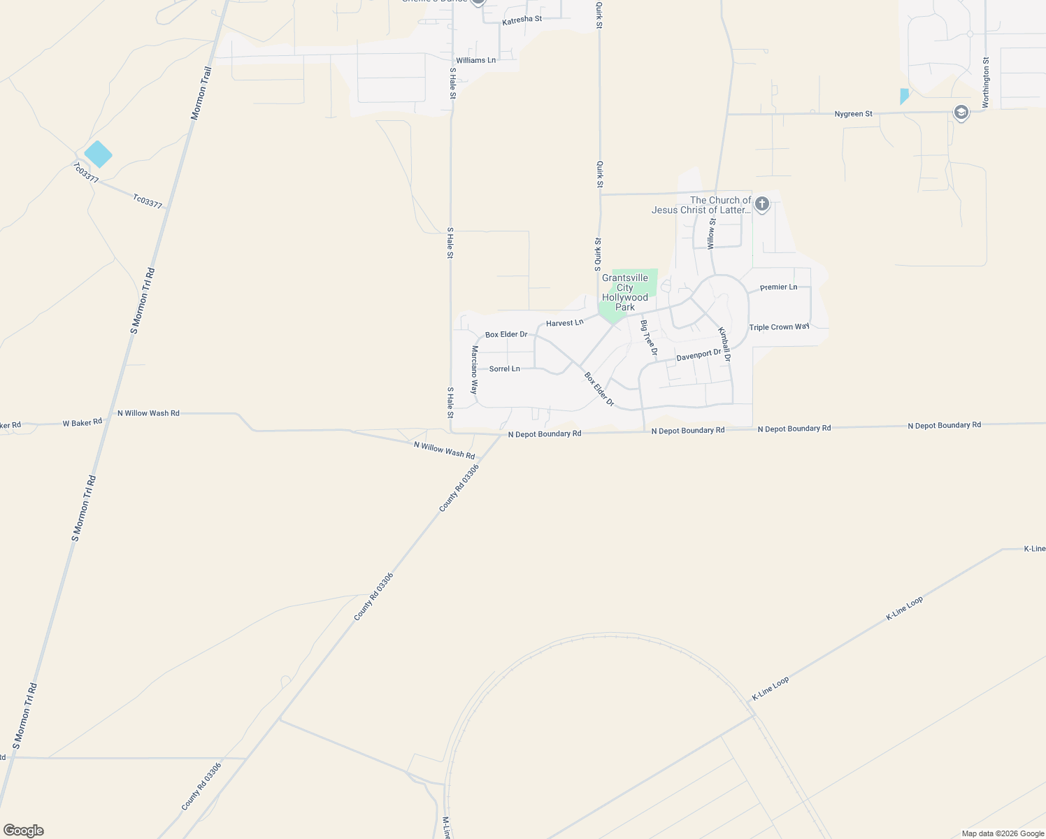 map of restaurants, bars, coffee shops, grocery stores, and more near 92 Marciano Way in Grantsville