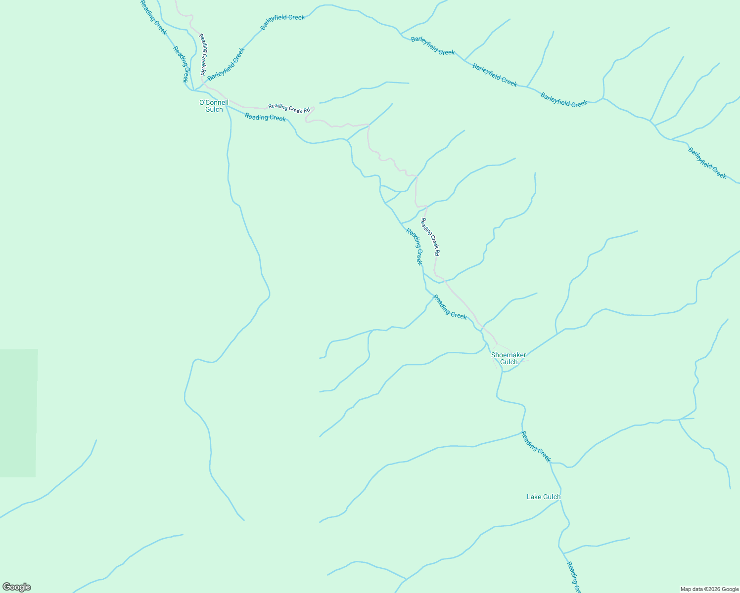 map of restaurants, bars, coffee shops, grocery stores, and more near 8916 Reading Creek Road in Douglas City