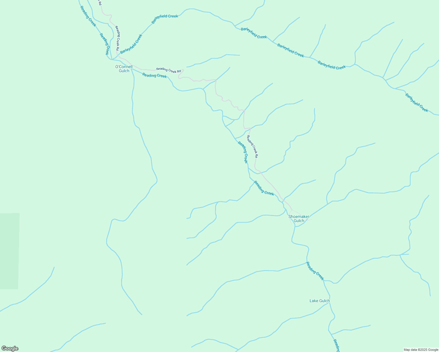 map of restaurants, bars, coffee shops, grocery stores, and more near 8916 Reading Creek Road in Douglas City