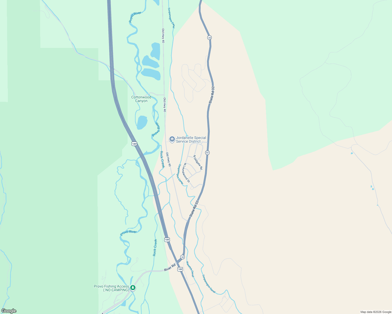 map of restaurants, bars, coffee shops, grocery stores, and more near 5246 North Oldgate Road in Heber City