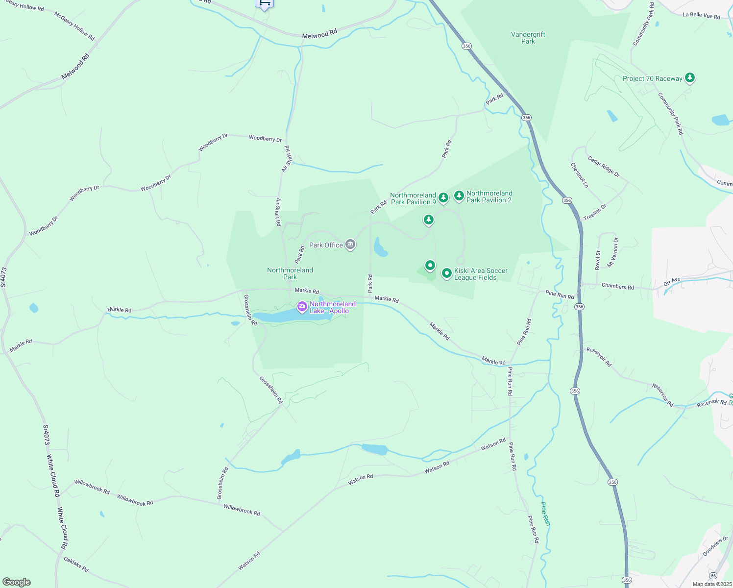 map of restaurants, bars, coffee shops, grocery stores, and more near 100 Park Rd in Apollo