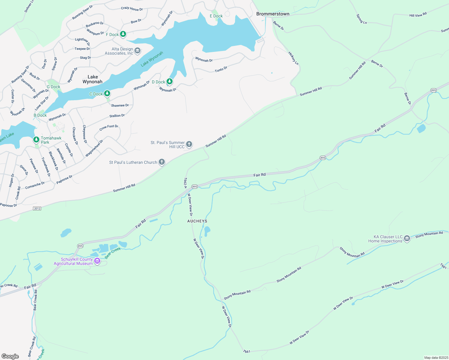 map of restaurants, bars, coffee shops, grocery stores, and more near 2634 Fair Road in Auburn