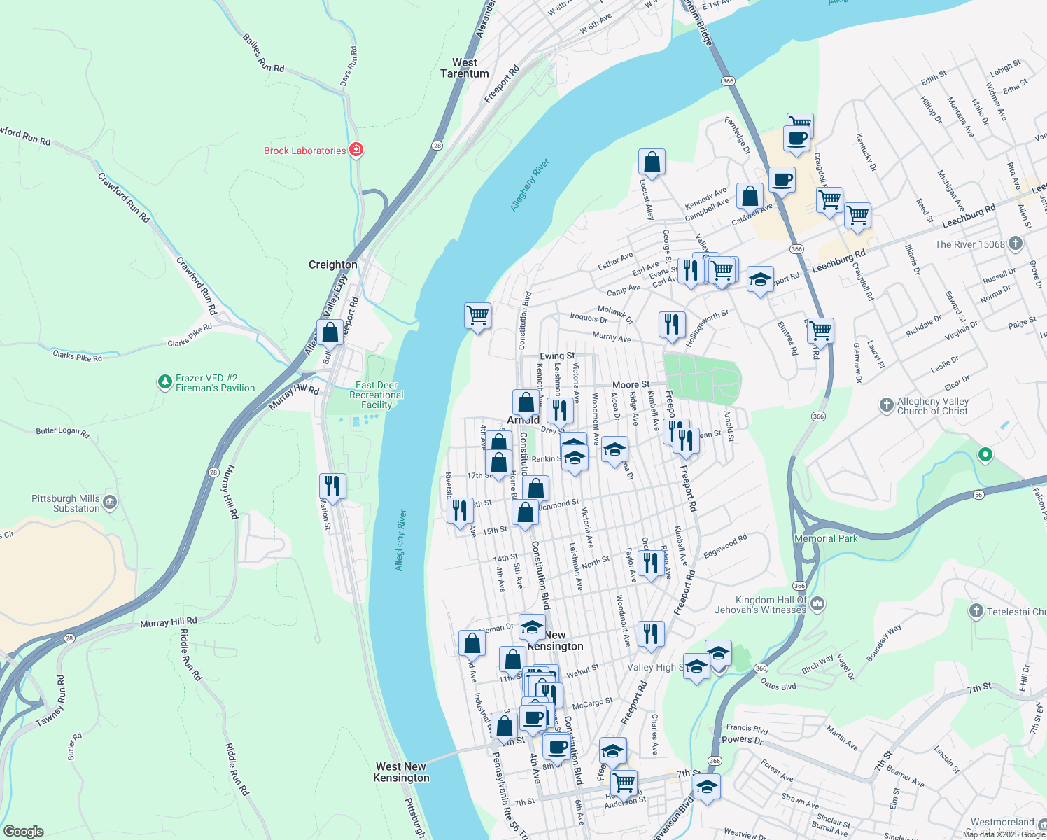 Arnold PA Walk Score