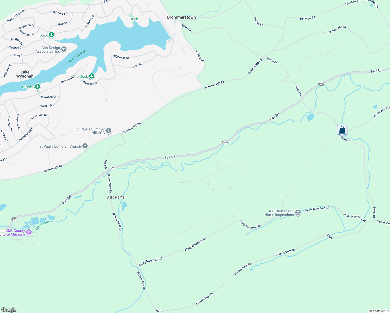 map of restaurants, bars, coffee shops, grocery stores, and more near 2634 Fair Road in Auburn