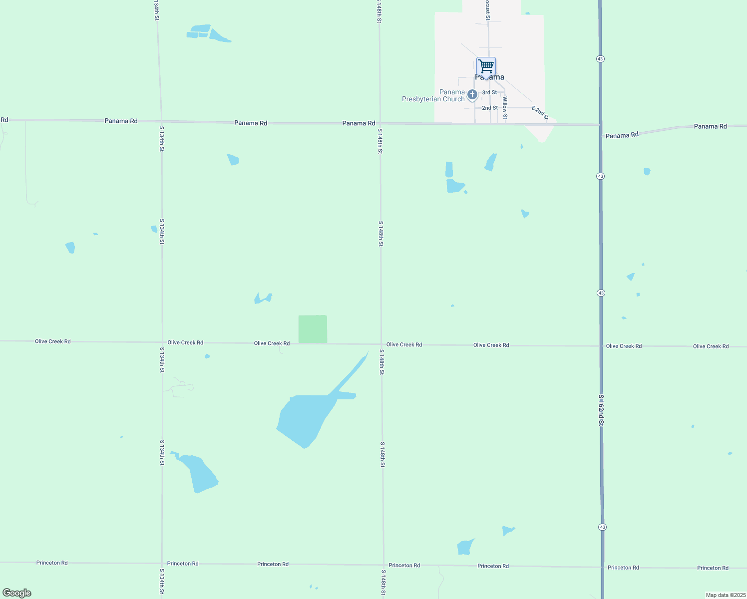 map of restaurants, bars, coffee shops, grocery stores, and more near 23101 South 148th Street in Adams