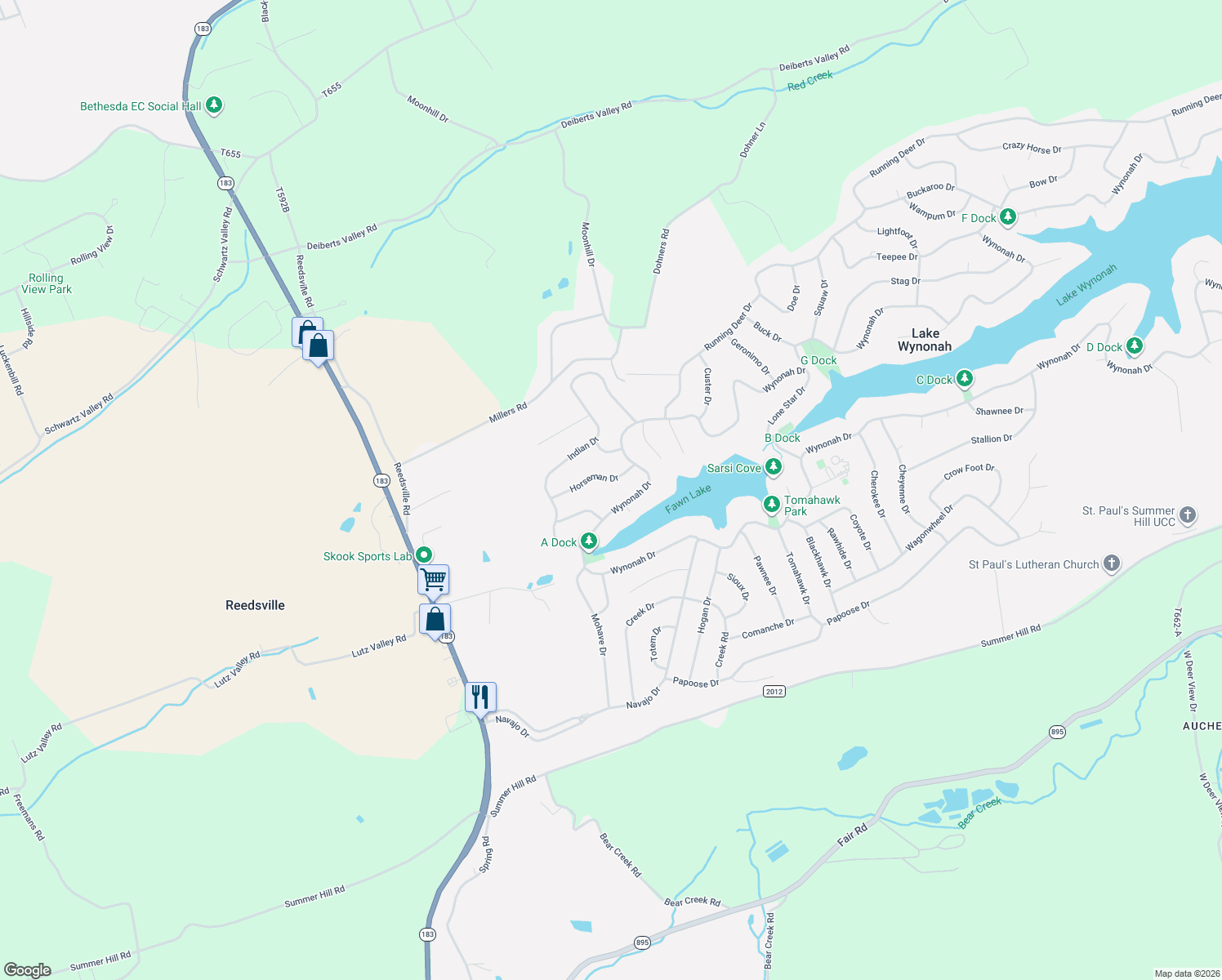 map of restaurants, bars, coffee shops, grocery stores, and more near 971 Yellow Pine Drive in Auburn