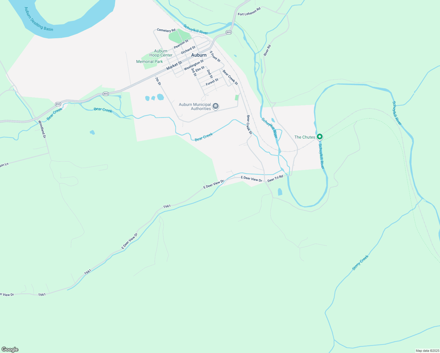 map of restaurants, bars, coffee shops, grocery stores, and more near 421 East Deer View Drive in Auburn
