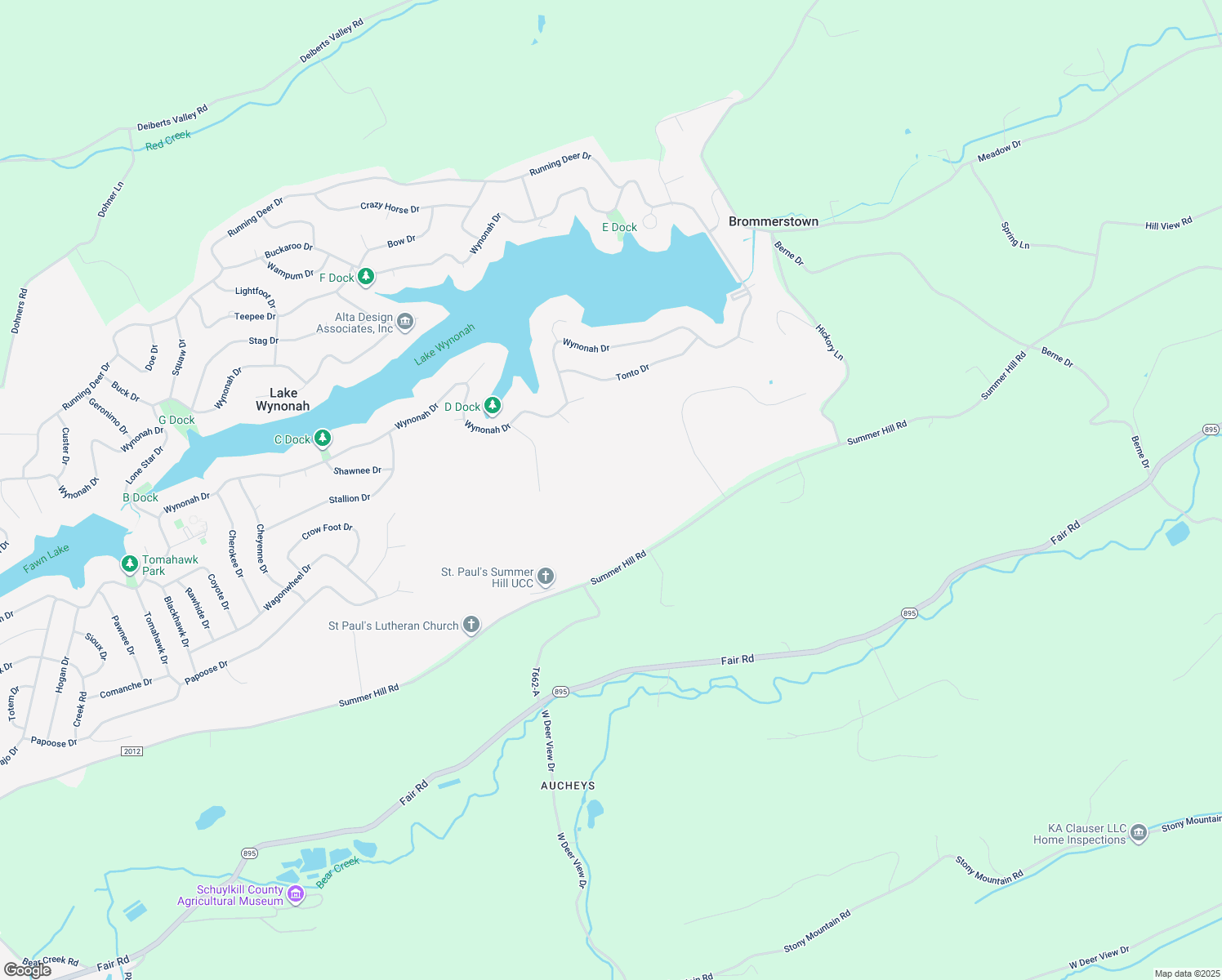 map of restaurants, bars, coffee shops, grocery stores, and more near 1297 Summer Hill Road in Auburn