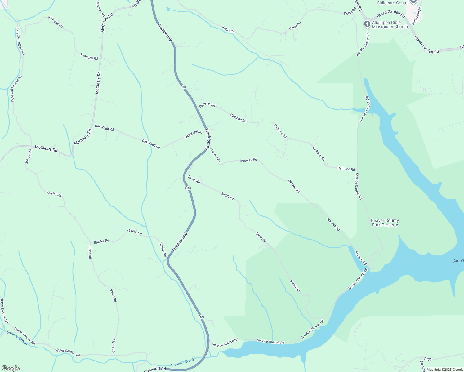map of restaurants, bars, coffee shops, grocery stores, and more near 157 Smith Road in Hookstown