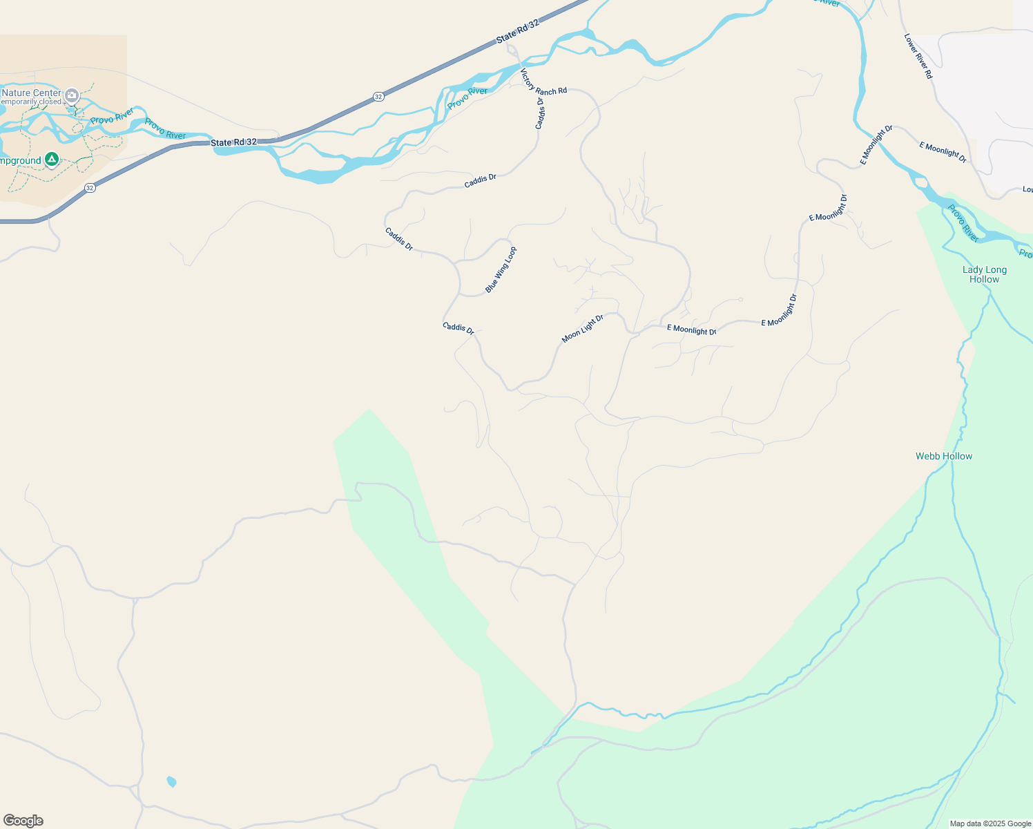map of restaurants, bars, coffee shops, grocery stores, and more near 6336 East Evening Star Drive in Heber City
