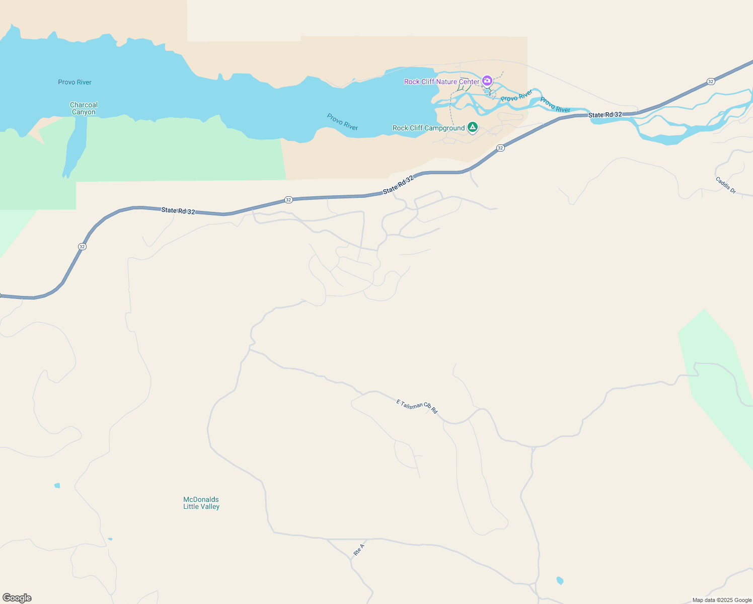 map of restaurants, bars, coffee shops, grocery stores, and more near 3972 East Harris Way in Daniel
