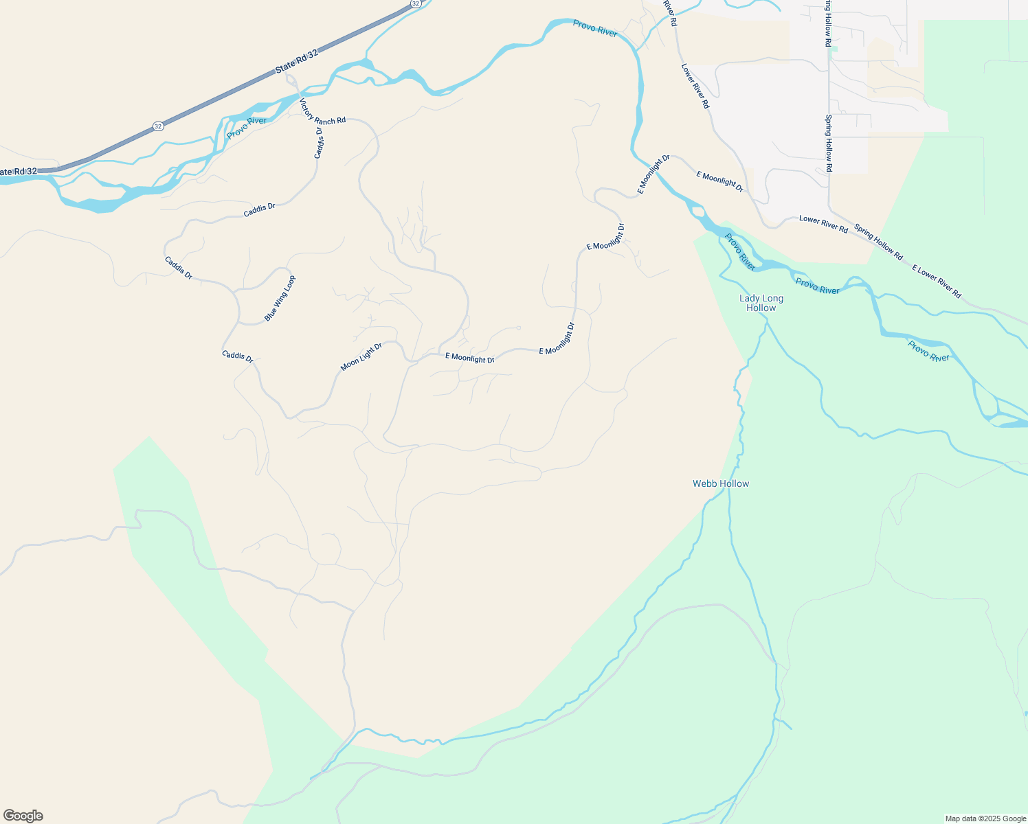 map of restaurants, bars, coffee shops, grocery stores, and more near 6623 North Twilight Star Circle in Kamas