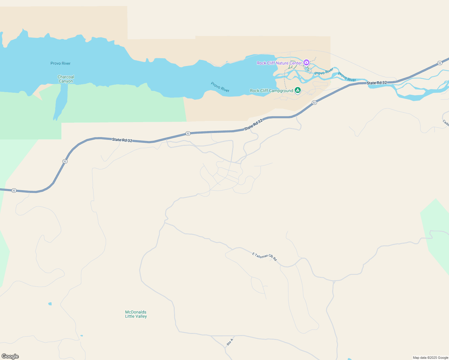 map of restaurants, bars, coffee shops, grocery stores, and more near in Hideout