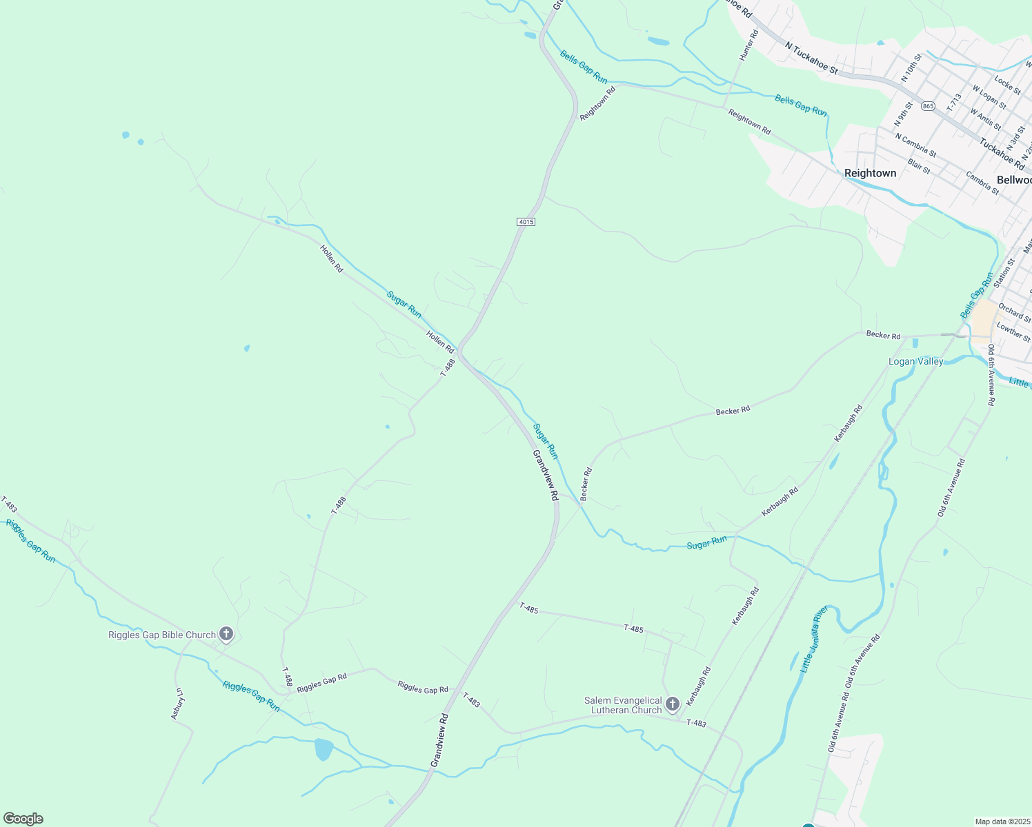 map of restaurants, bars, coffee shops, grocery stores, and more near 2266 Grandview Road in Birmingham