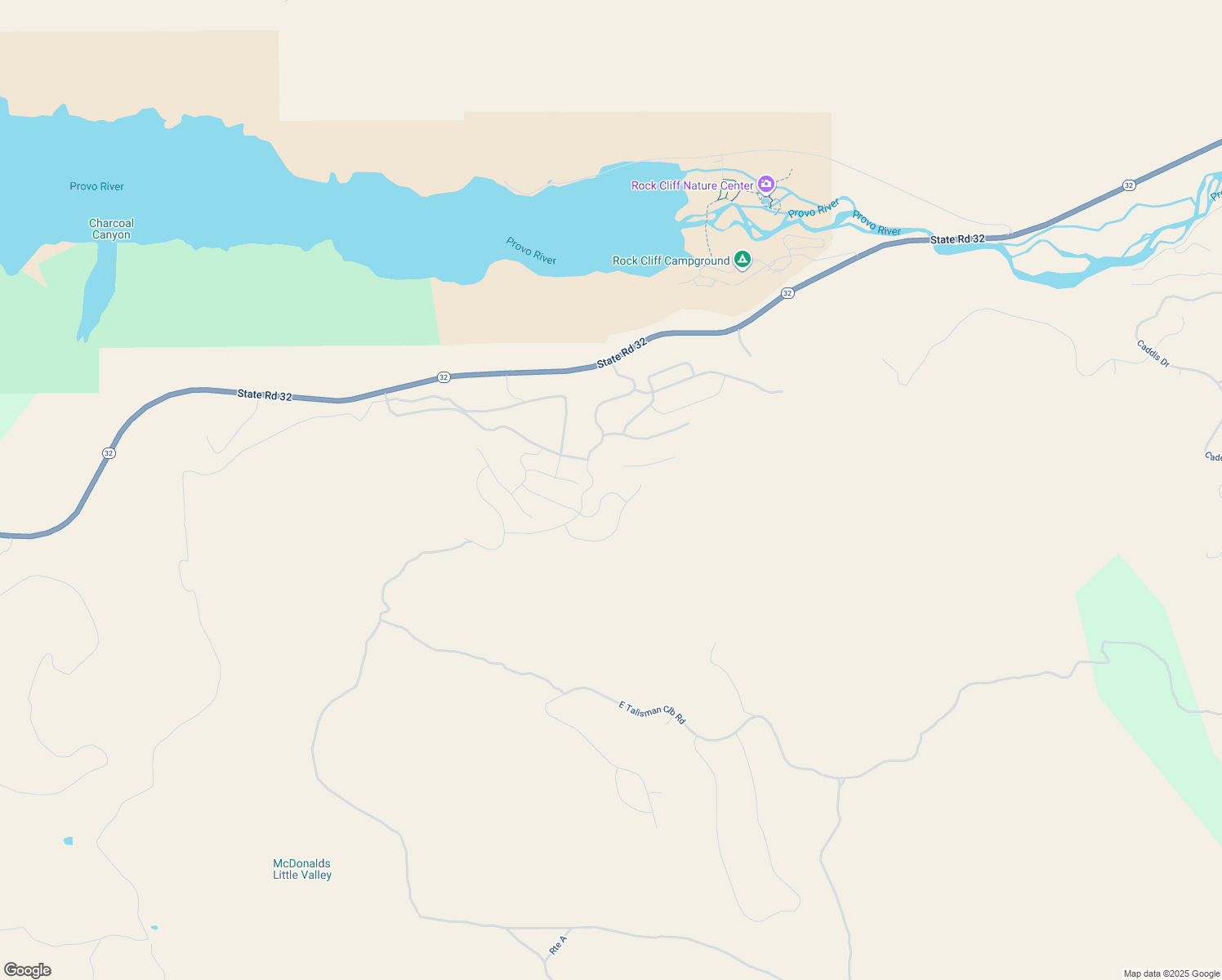 map of restaurants, bars, coffee shops, grocery stores, and more near 4065 East Islay Drive in Daniel