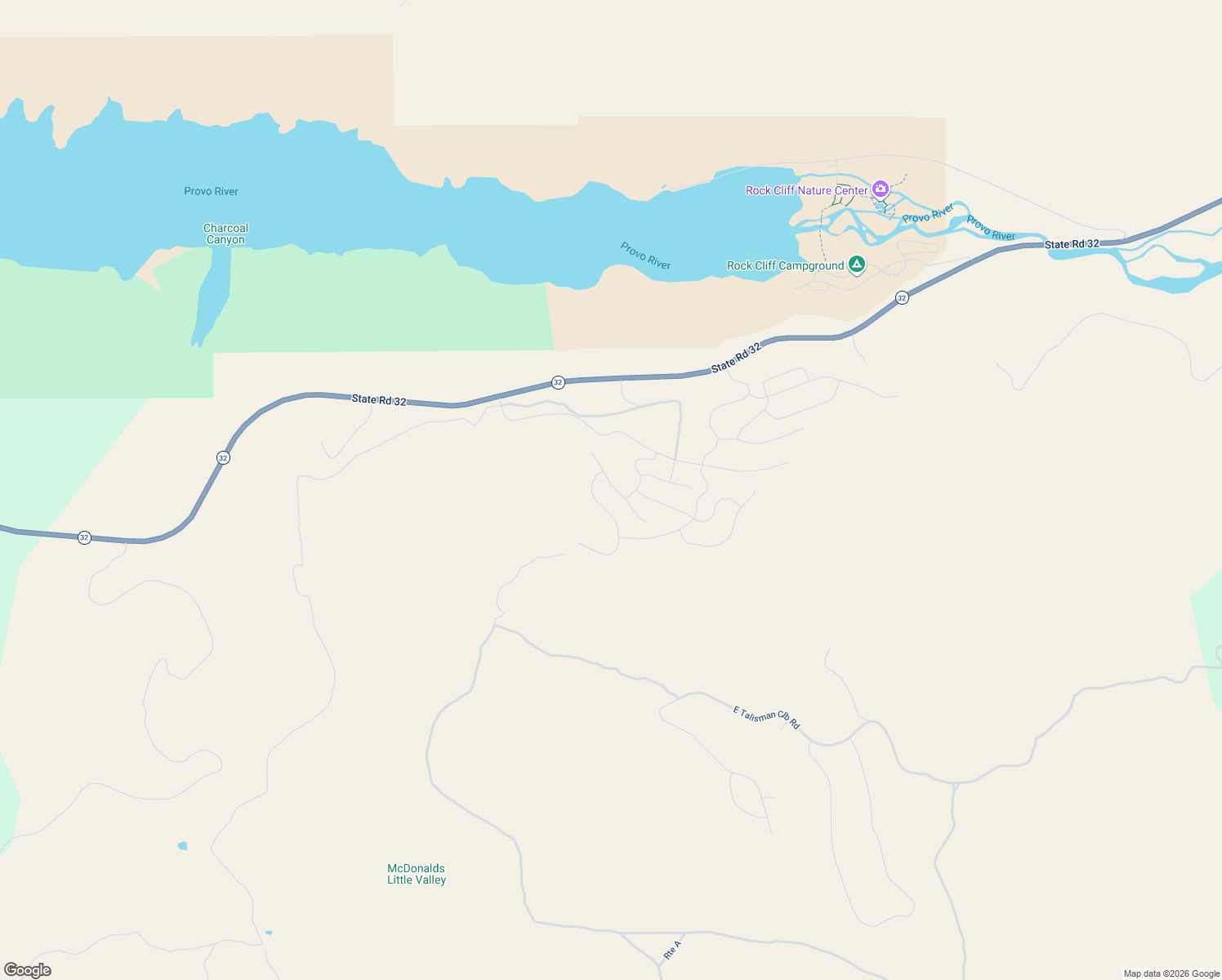 map of restaurants, bars, coffee shops, grocery stores, and more near 3696 East Huntley Way in Francis