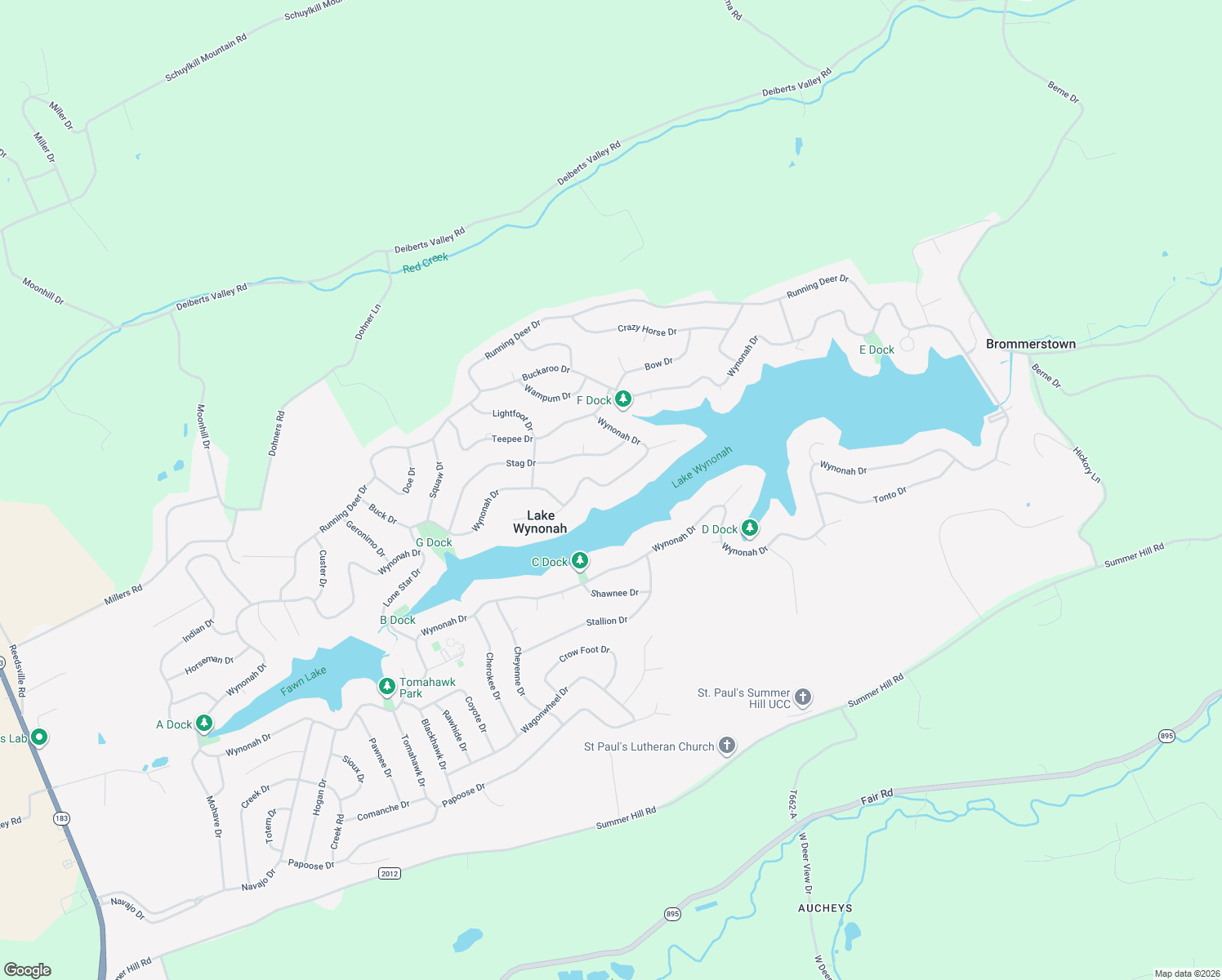 map of restaurants, bars, coffee shops, grocery stores, and more near 1503 Wynonah Drive in Auburn