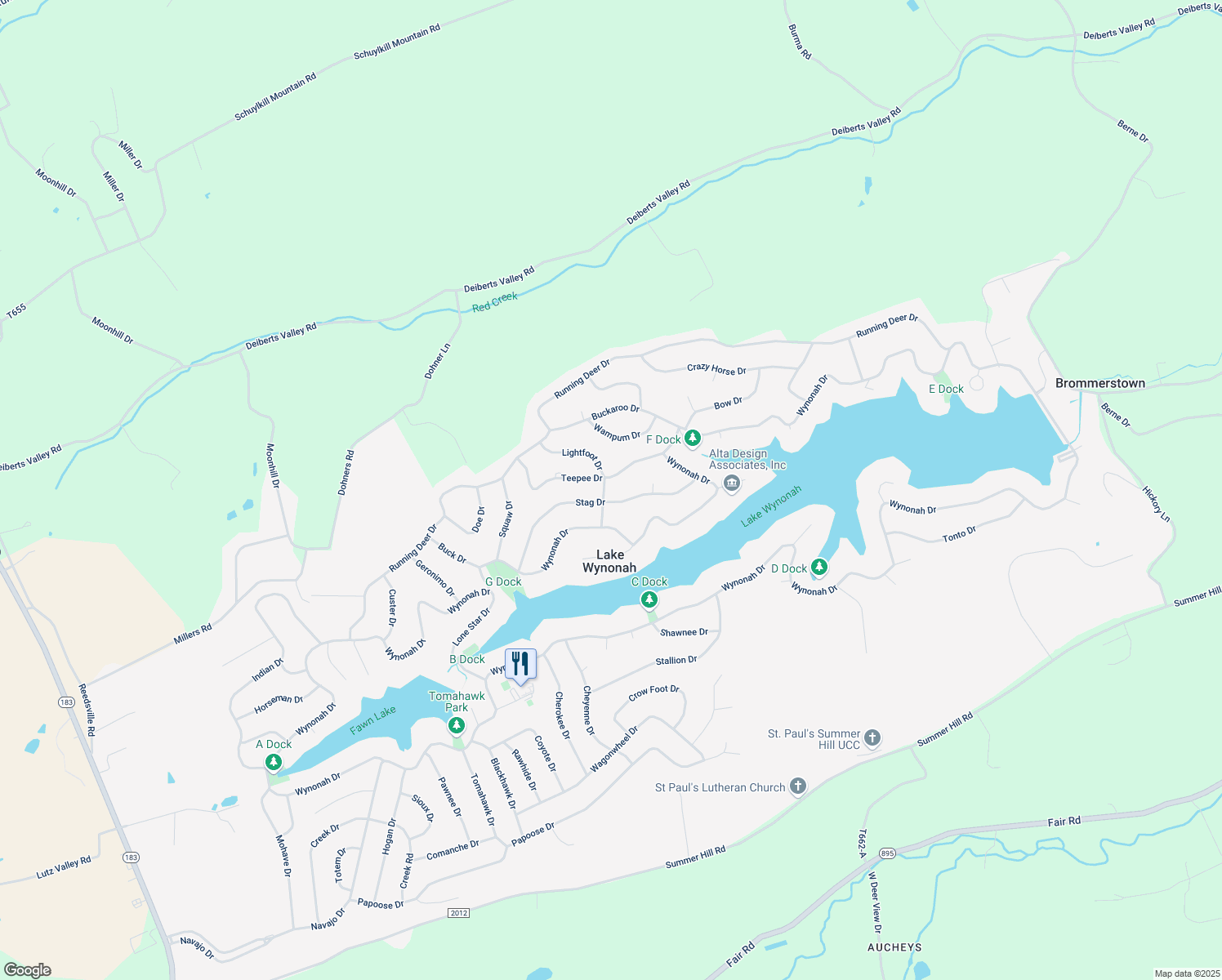 map of restaurants, bars, coffee shops, grocery stores, and more near 1598 Lightfoot Drive in Auburn