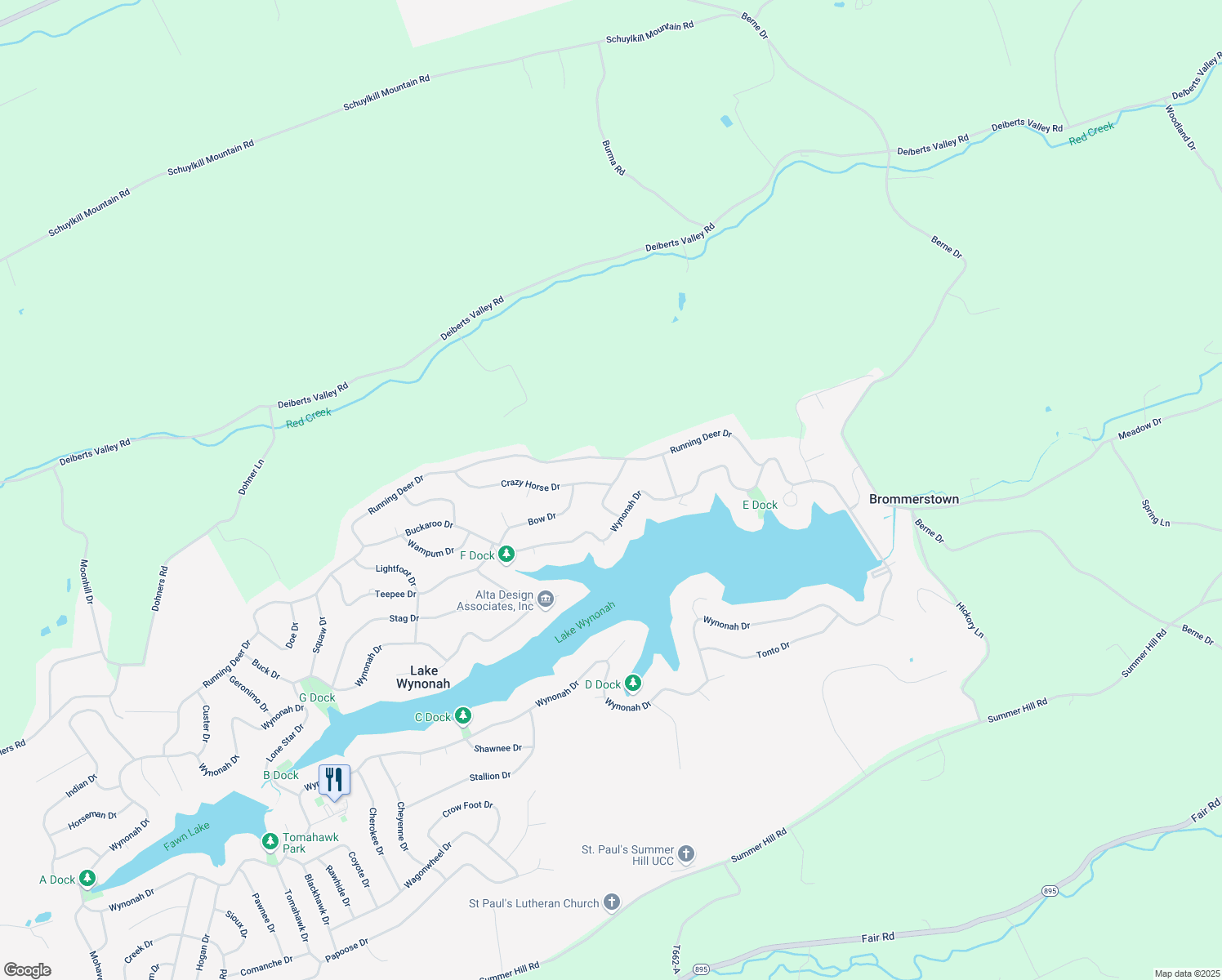 map of restaurants, bars, coffee shops, grocery stores, and more near 1972 Chuck Wagon Drive in Auburn