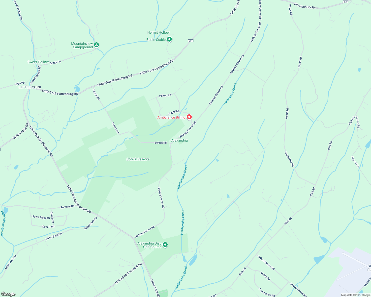 map of restaurants, bars, coffee shops, grocery stores, and more near 183 Hickory Corner Road in Milford
