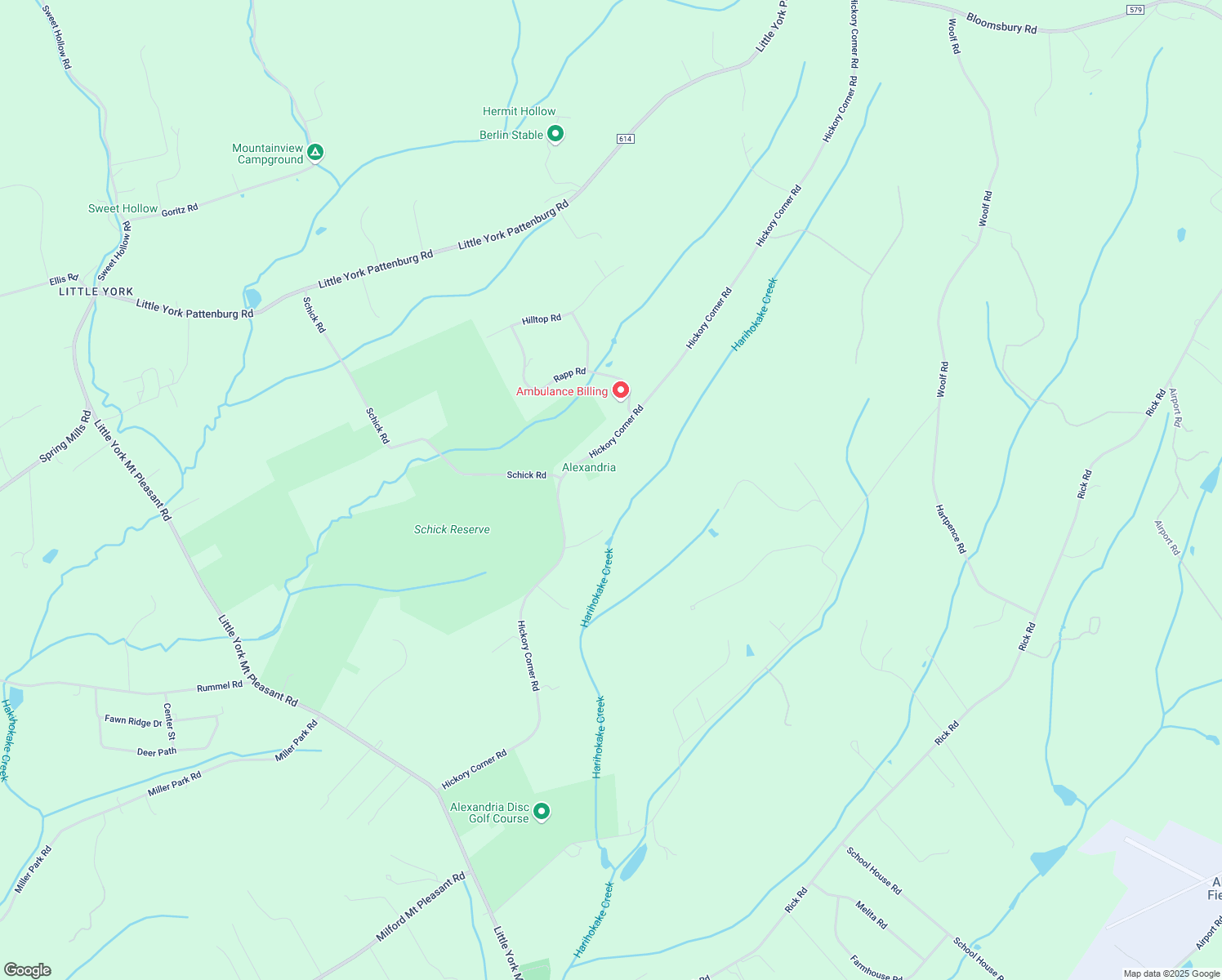 map of restaurants, bars, coffee shops, grocery stores, and more near 183 Hickory Corner Road in Milford