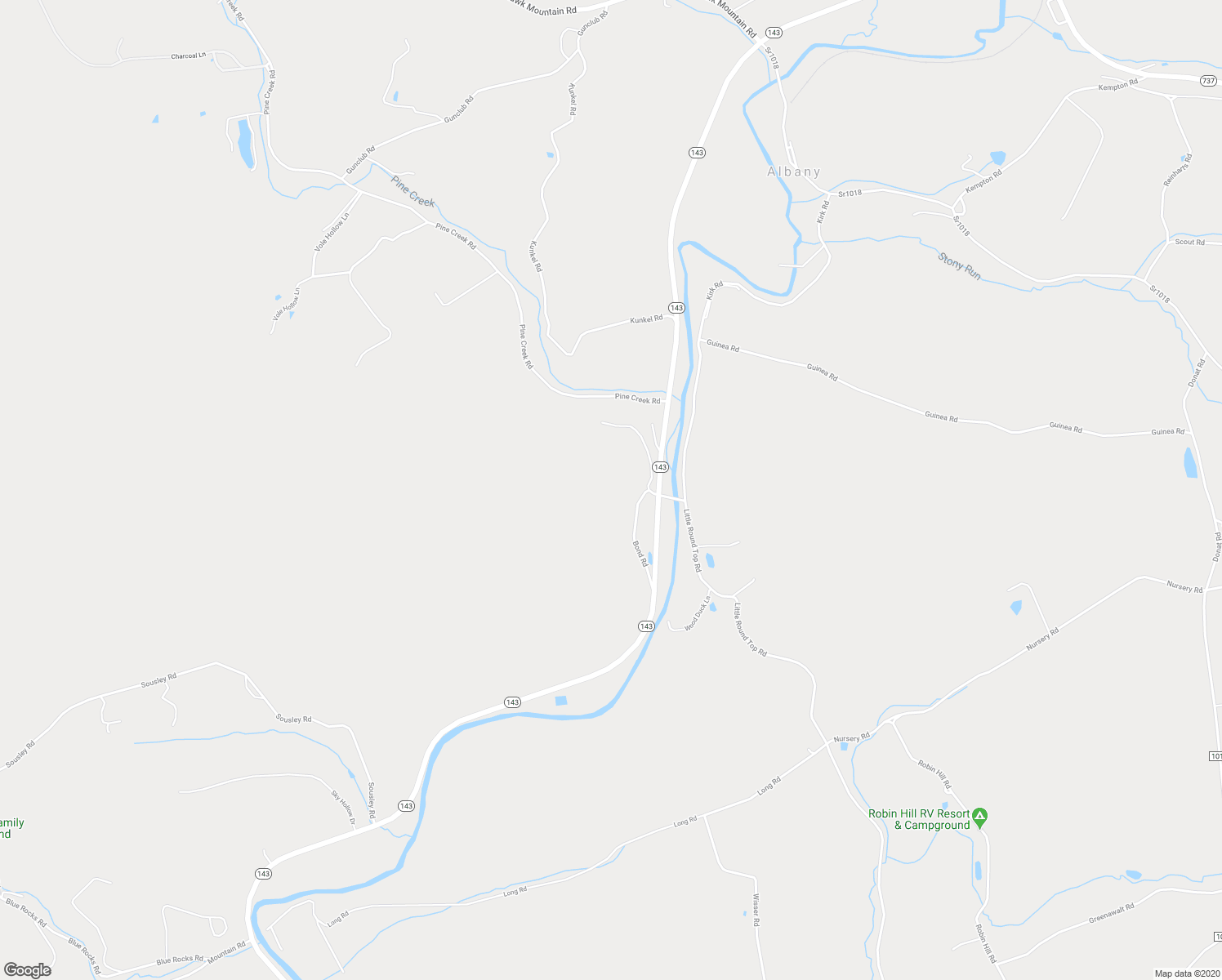 map of restaurants, bars, coffee shops, grocery stores, and more near 61 Bond Road in Lenhartsville