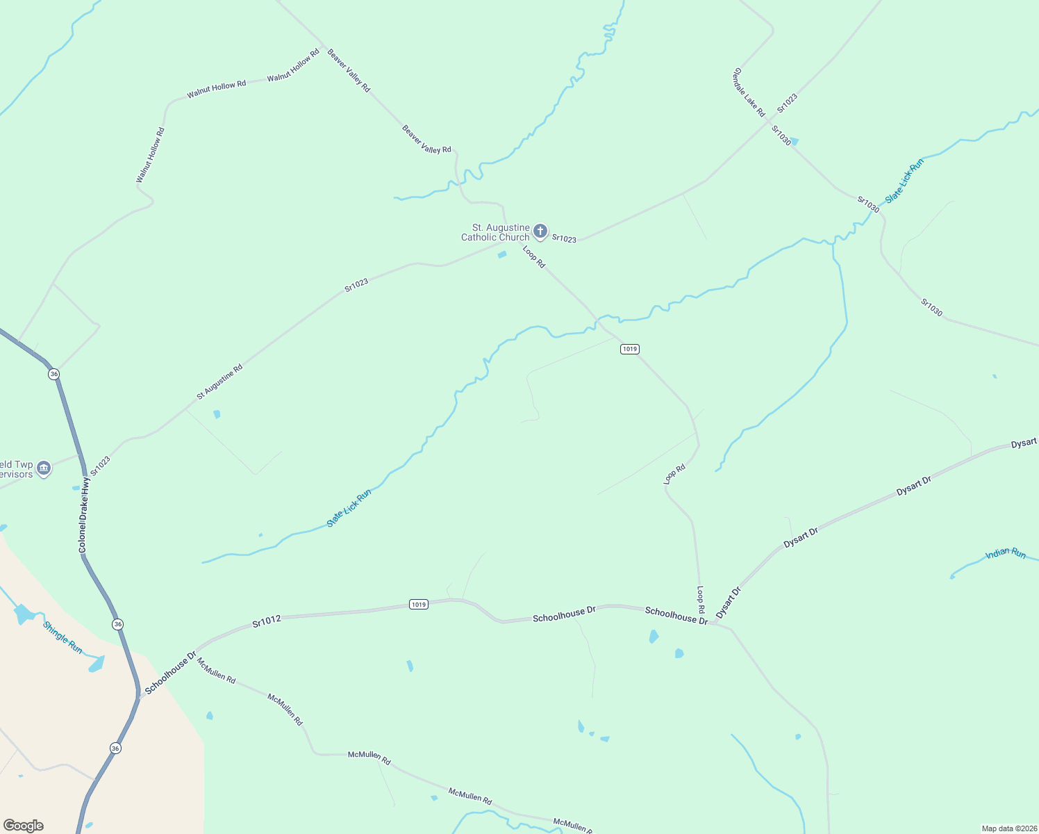 map of restaurants, bars, coffee shops, grocery stores, and more near 209 Adams Lane in Dysart