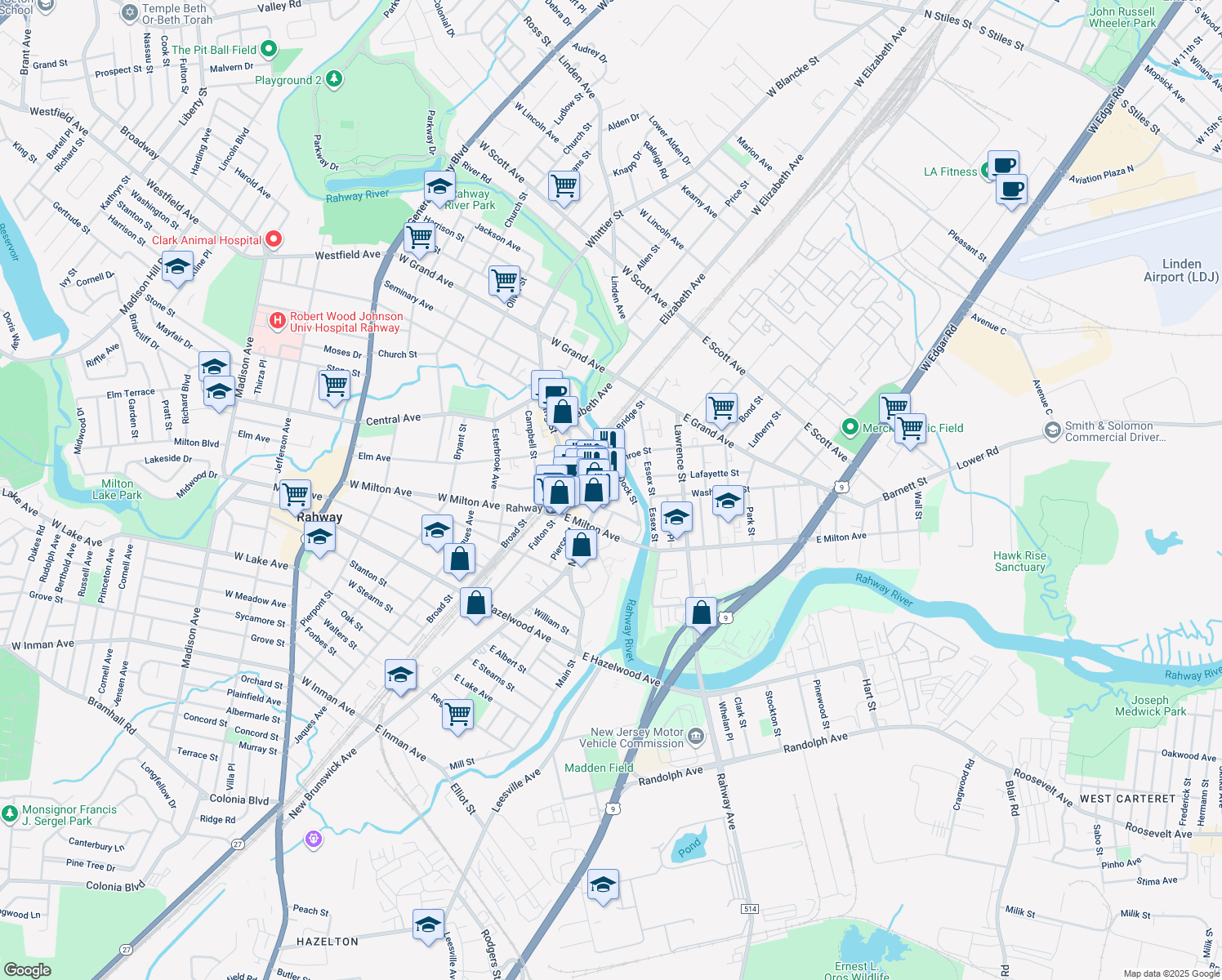 1519 Main Street, Rahway NJ Walk Score